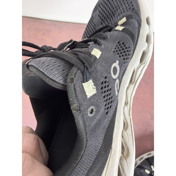 On Running Cloudsurfer Running Shoes 3MD10422762 Black Gray Mens Size 10.5 - Picture 3 of 11